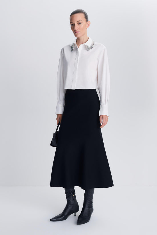 Renata Embellished Button Down Shirt