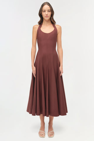 Melissa Cotton Halter Midi Dress