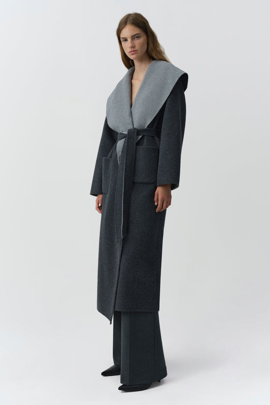 Allura Reversible Belted Coat