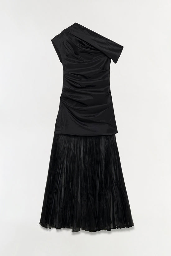 Ammalie Taffeta Midi Dress