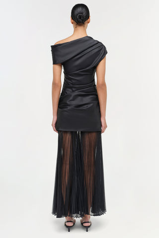 Ammalie Taffeta Midi Dress