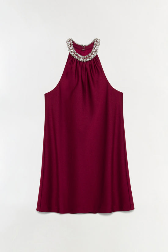 Hadleigh Satin Mini Dress