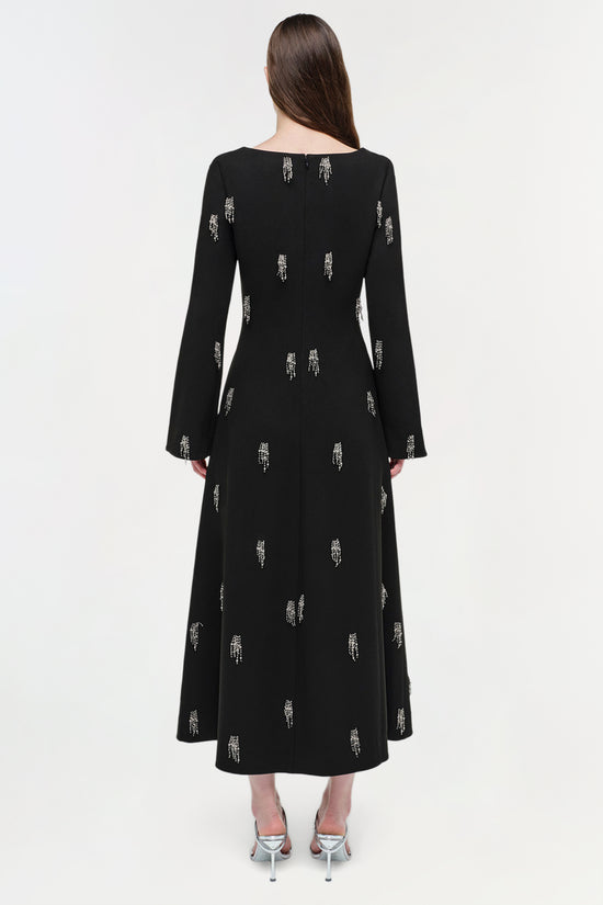 Coretta Embellished Midi Dress