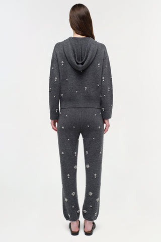 Karmen Embellished Cashmere Hoodie