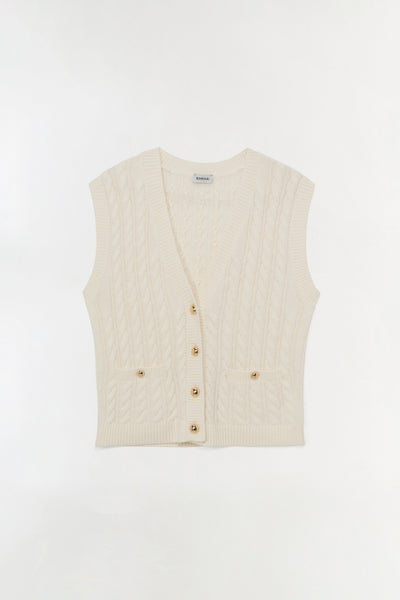 Perrie Cashmere Vest – SIMKHAI