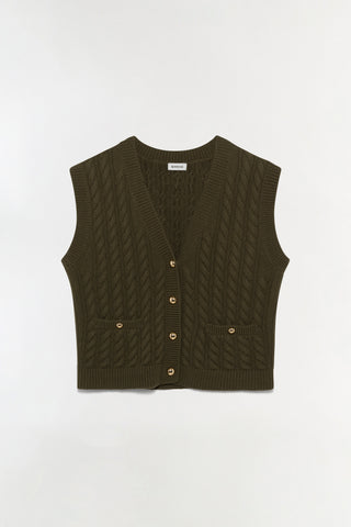 Perrie Cashmere Vest