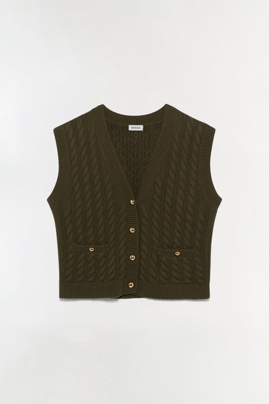 Perrie Cashmere Vest