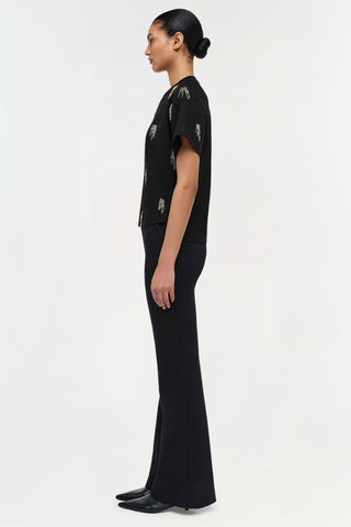Abelia Embellished Top