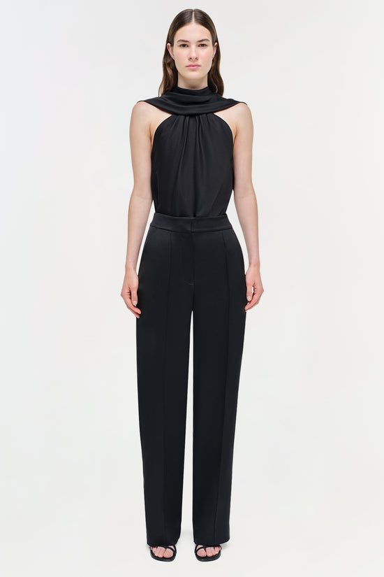 Scarlett Satin Cape Top