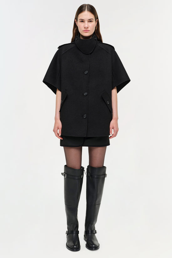 Jones Wool Cape Jacket