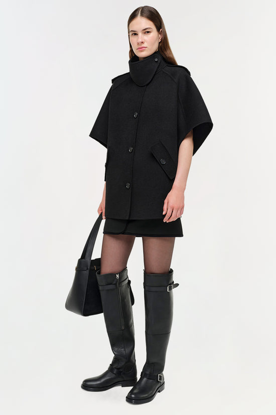 Jones Wool Cape Jacket