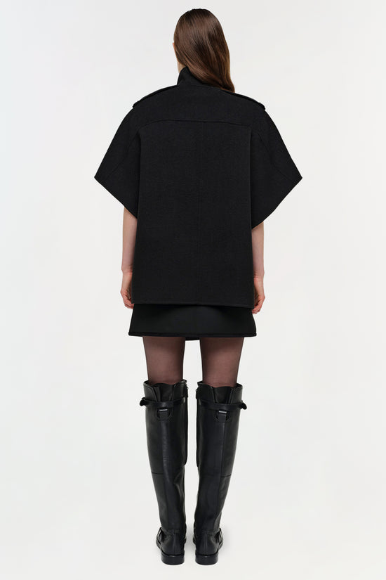 Jones Wool Cape Jacket