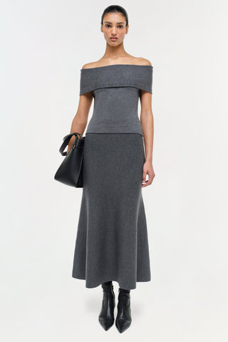 Callahan Wool Off Shoulder Top