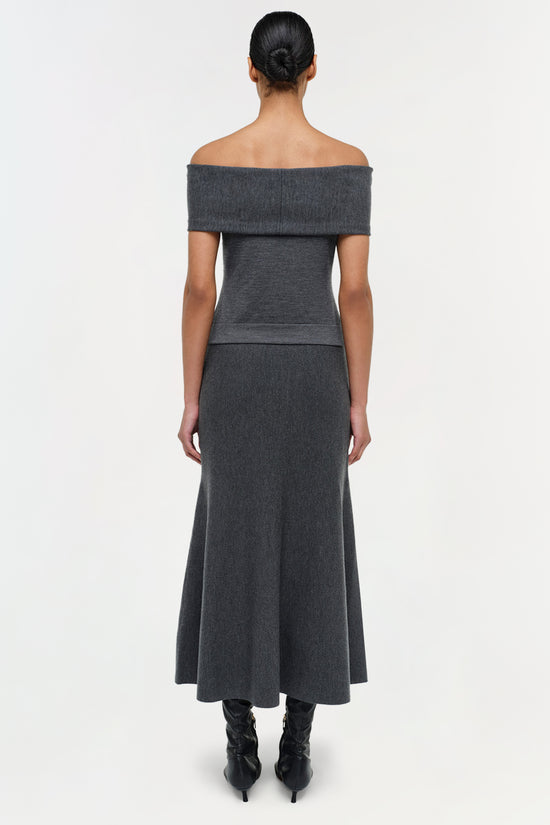 Callahan Wool Off Shoulder Top