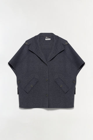 Jones Wool Cape Jacket