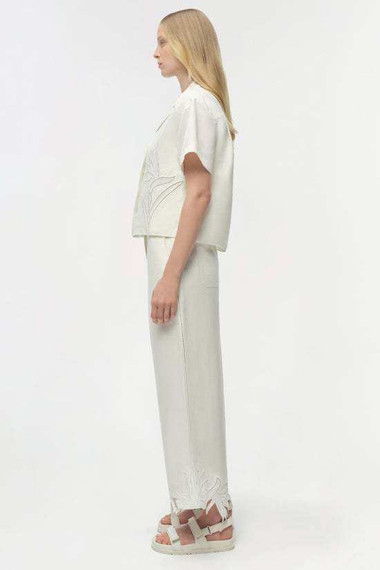 Kallin Cropped Wide Leg Pant