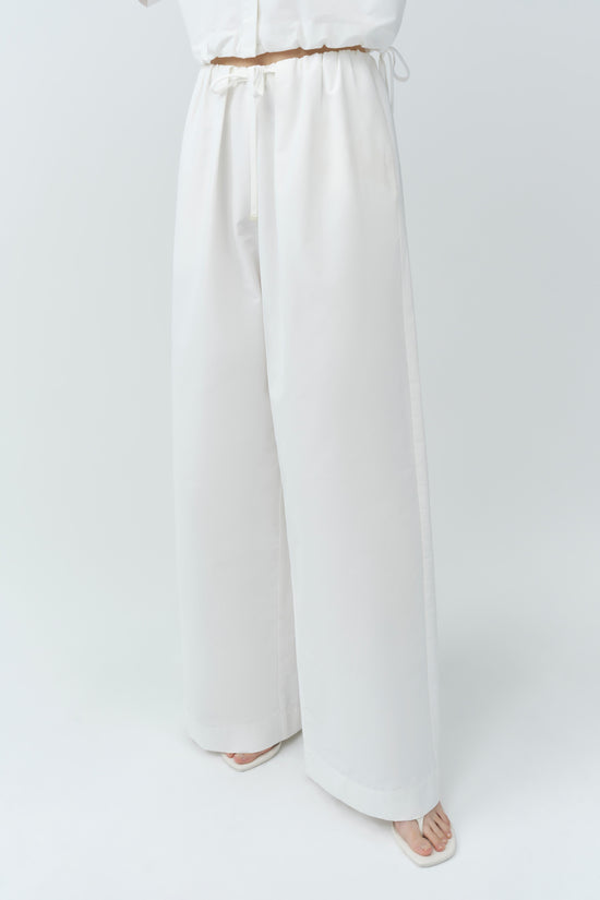 Rhea Cotton Wide Leg Pant