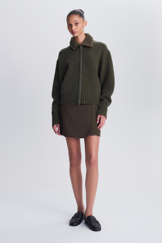 Zorina Wool Cashmere Cardigan