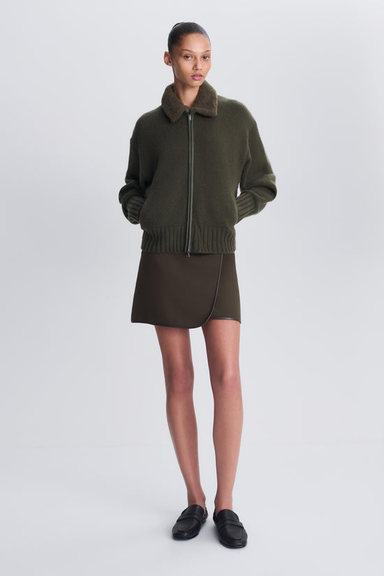 Zorina Wool Cashmere Cardigan