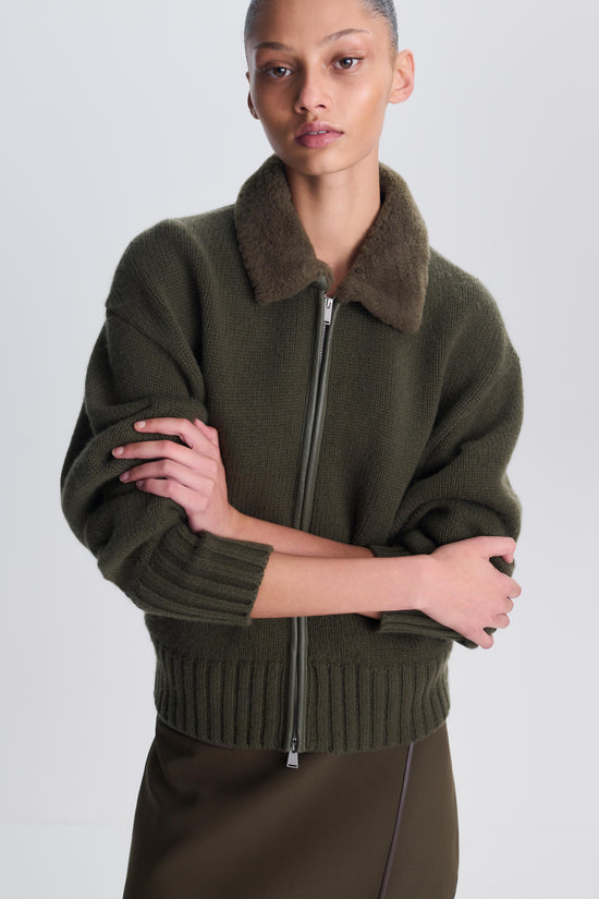 Zorina Wool Cashmere Cardigan