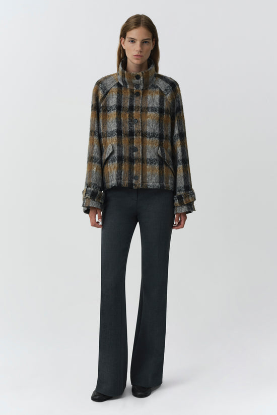 Virelle Plaid Jacket