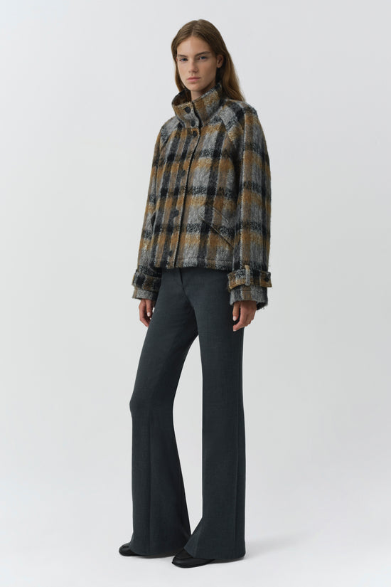 Virelle Plaid Jacket