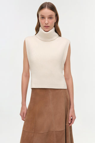 Bonnie Suede Midi Skirt