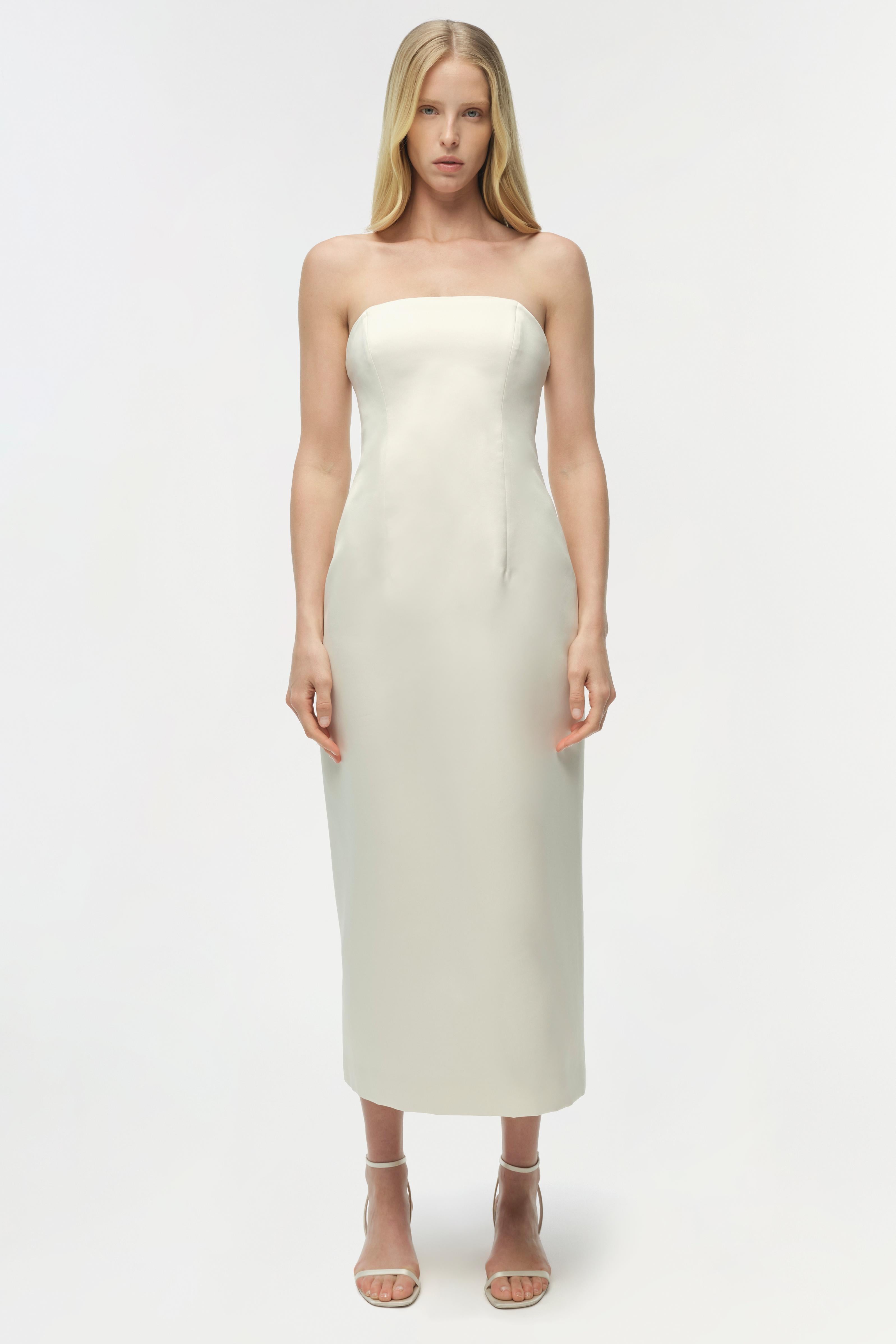 desi bustier midi dress jacquelinee_thomas on LTK