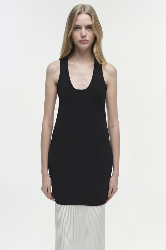 Zaden Knit Combo Midi Dress