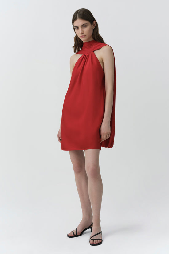 Toni Satin Mini Dress