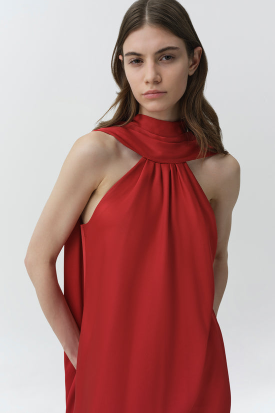Toni Satin Mini Dress