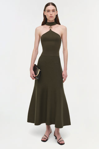 Layne Wool Midi Skirt