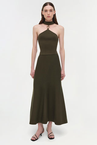 Renlen Wool Halter Top