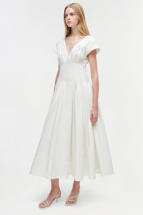 Nina Cotton Midi Dress