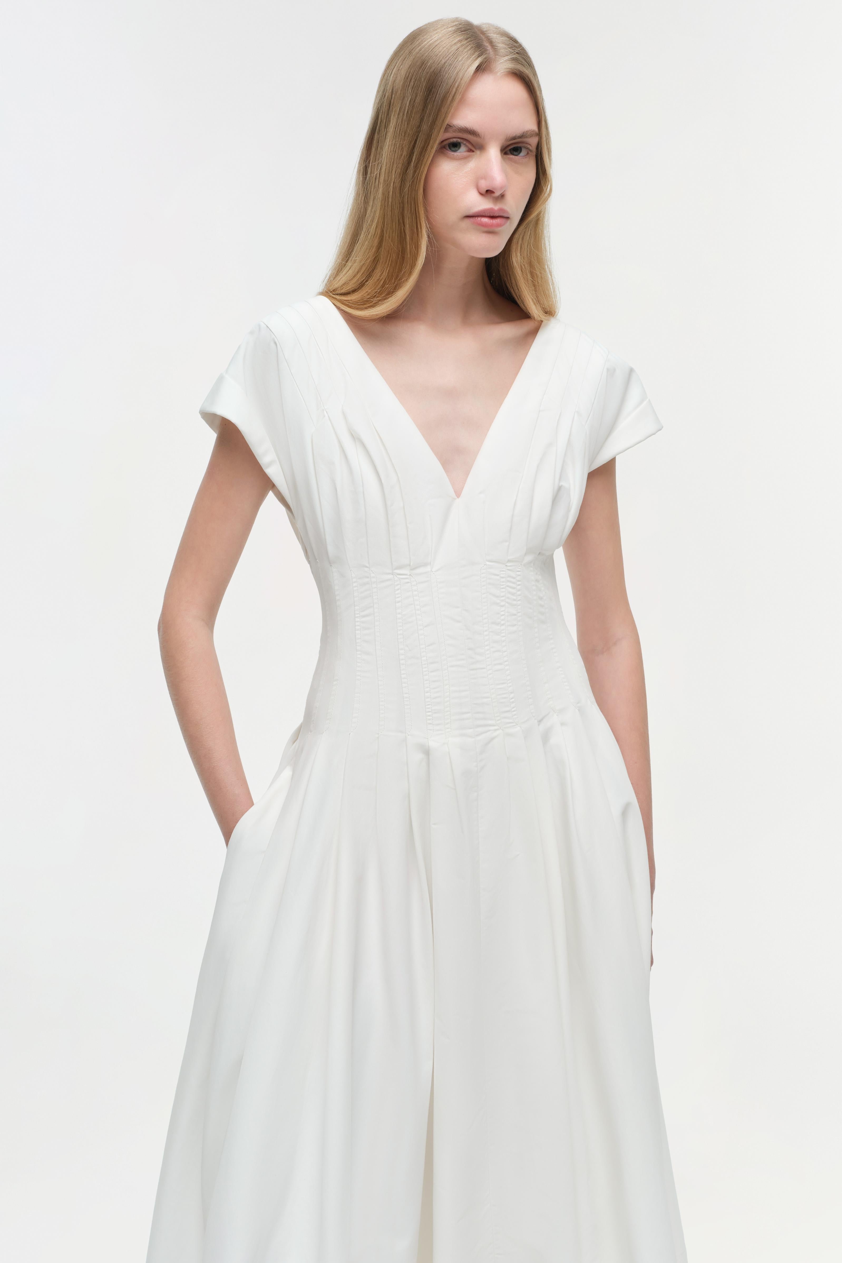 Nina Cotton Midi Dress Nina Cotton Midi Dress