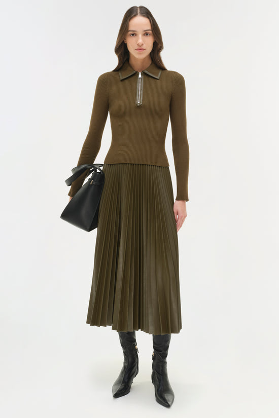 Livana Knit Combo Top