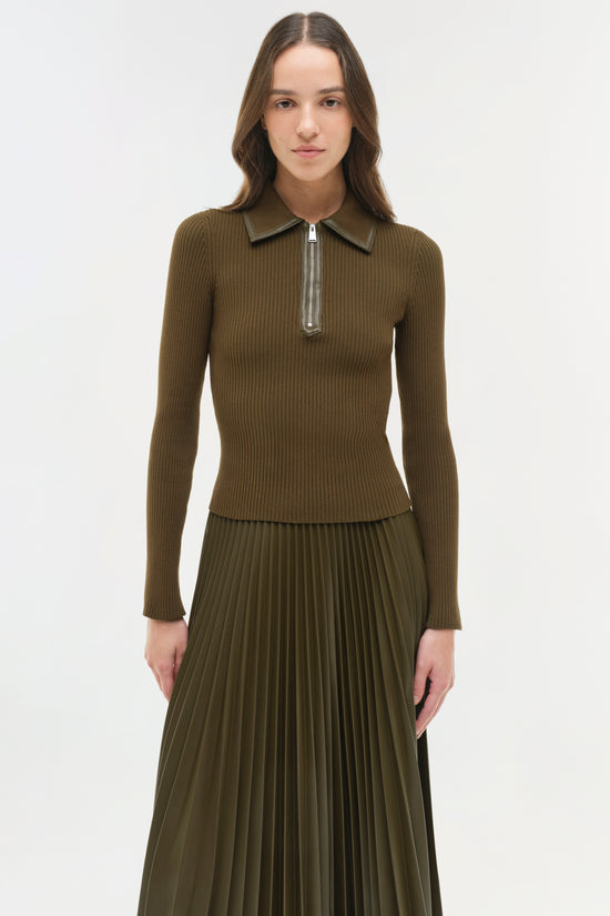 Livana Knit Combo Top