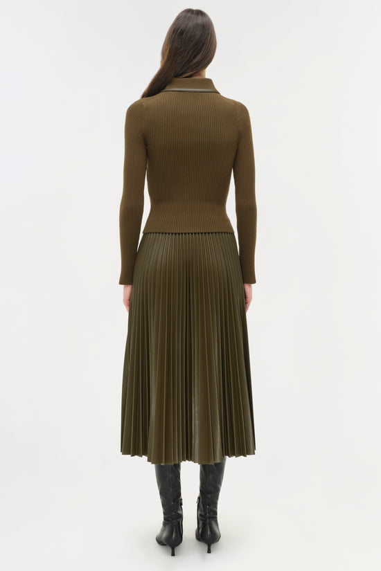 Livana Knit Combo Top