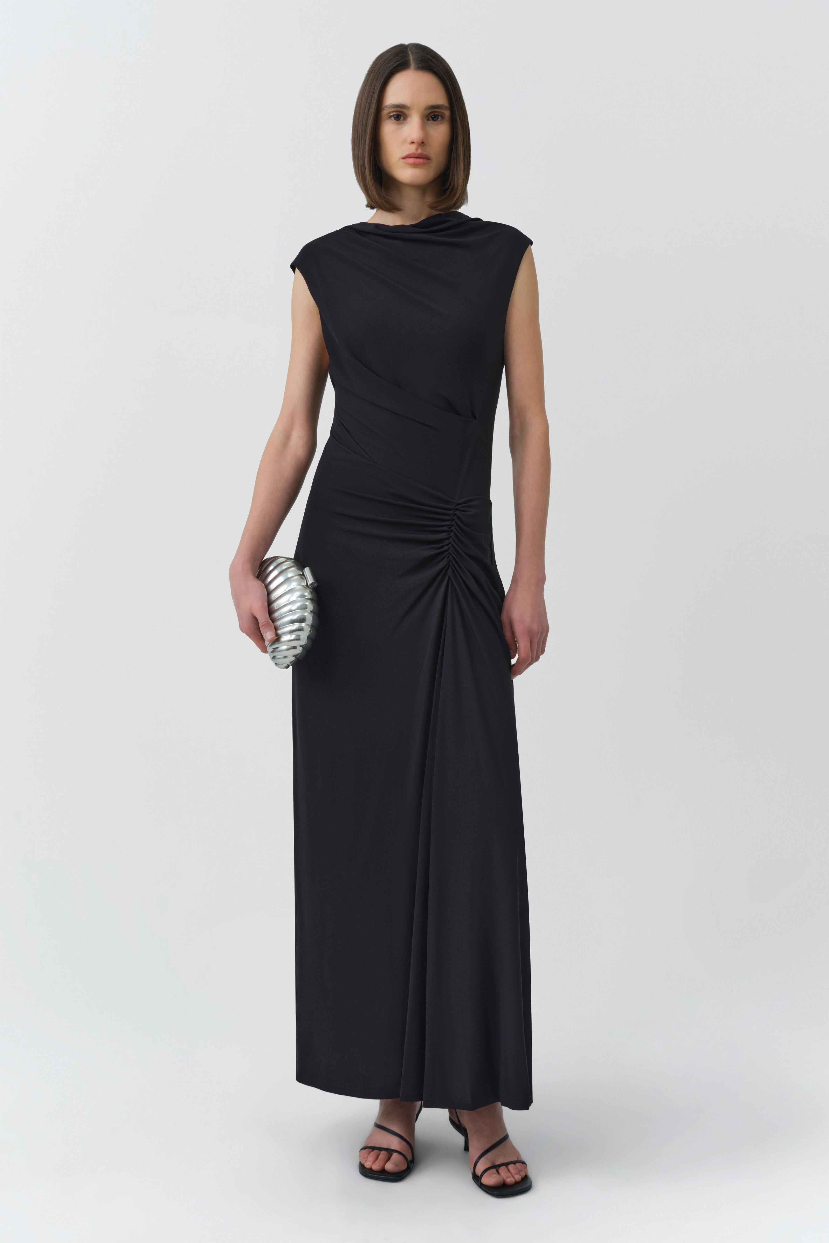simkhai black dress Simkhai Women's Acacia Midi-Dress - Black