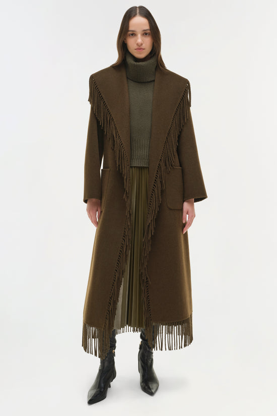 Carrie Fringe Coat