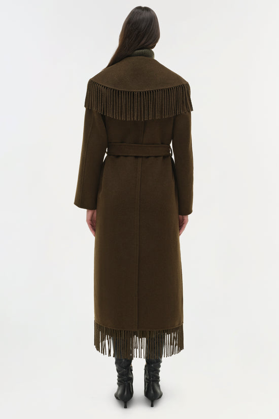 Carrie Fringe Coat