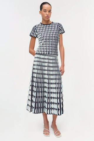 Kendra Scalloped Knit Top