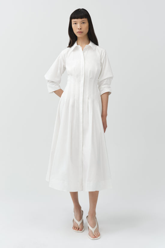 Signature Jazz Midi Shirt Dress - Black | SIMKHAI Signature Jazz Midi Shirt Dress - Black | SIMKHAI