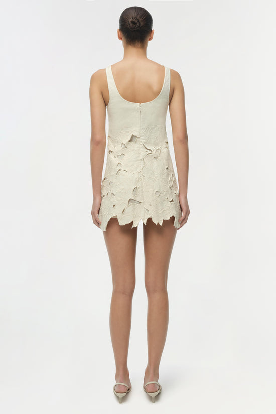 Ziva Embroidered Mini Dress