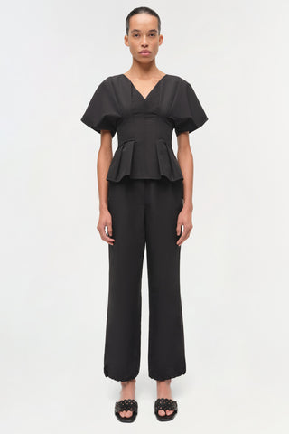 Rozen Cotton Faille Top