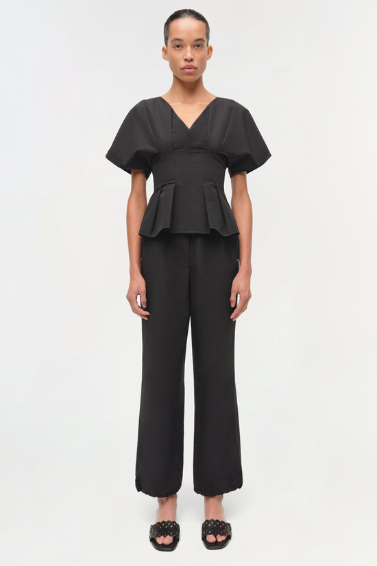 Rozen Cotton Faille Top