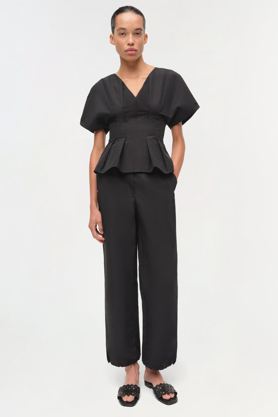 Rozen Cotton Faille Top