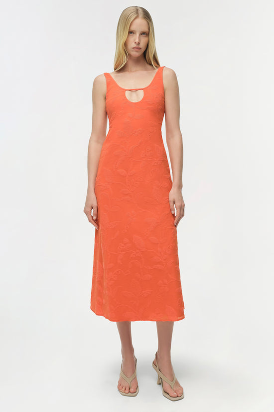 Rosalia Jacquard Midi Dress