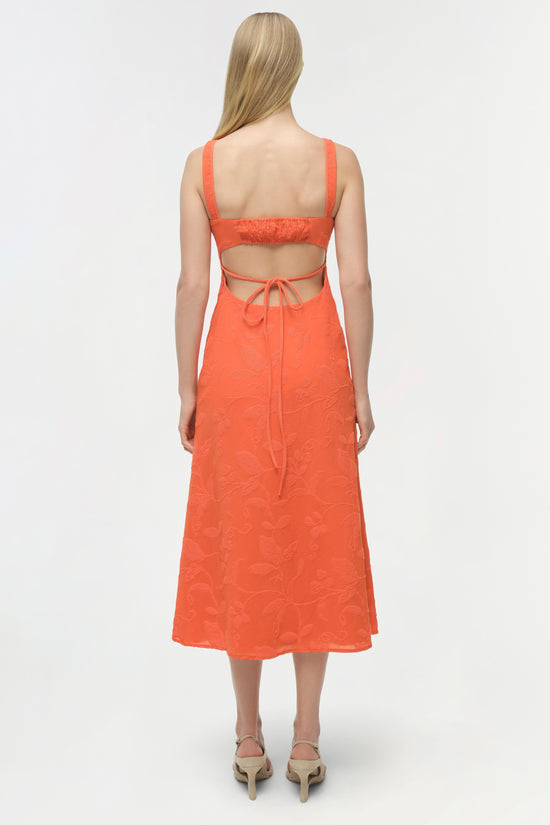 Rosalia Jacquard Midi Dress