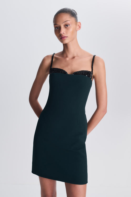 Maeva Embellished Bustier Mini Dress